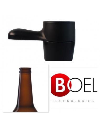 Clamp-lock for Champagne bottles