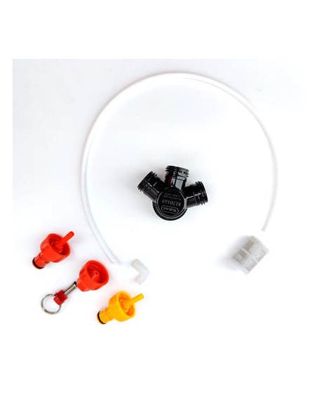 PCO38 Tapping Head Kit ( Silicone Elbow, Tube, PRV, Carbonation caps and Filter)