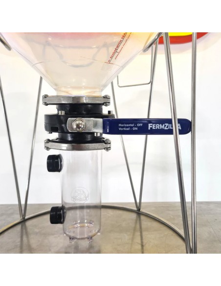 Plastični konični fermentor Gen3 FermZilla - Tri-Conical - 55L - Starter Kit z ročaji