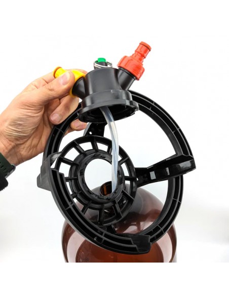 Oxebar 20L Amber PET Keg & Pressure Fermenter Tank