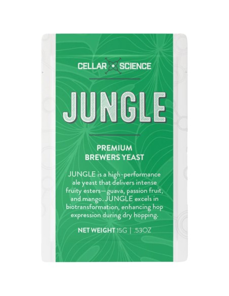 CellarScience® JUNGLE suhi kvasac 15g | Specialty Ale | Premium kvasac