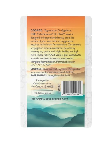 CellarScience® NE HAZY Dry Yeast 15g...