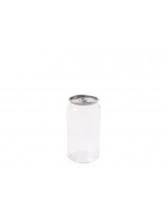 Prozorna Pet pločevinka STANDARD 330ml - 100 kosov